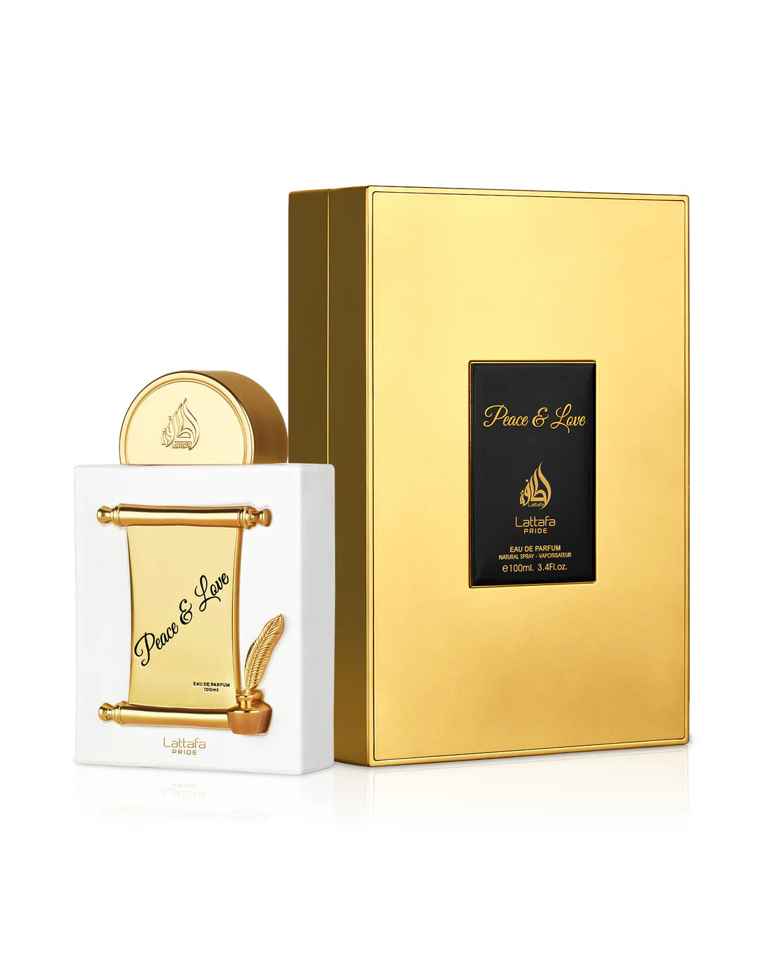 Perfume PEACE & LOVE Lattafa - Mulher 100ml