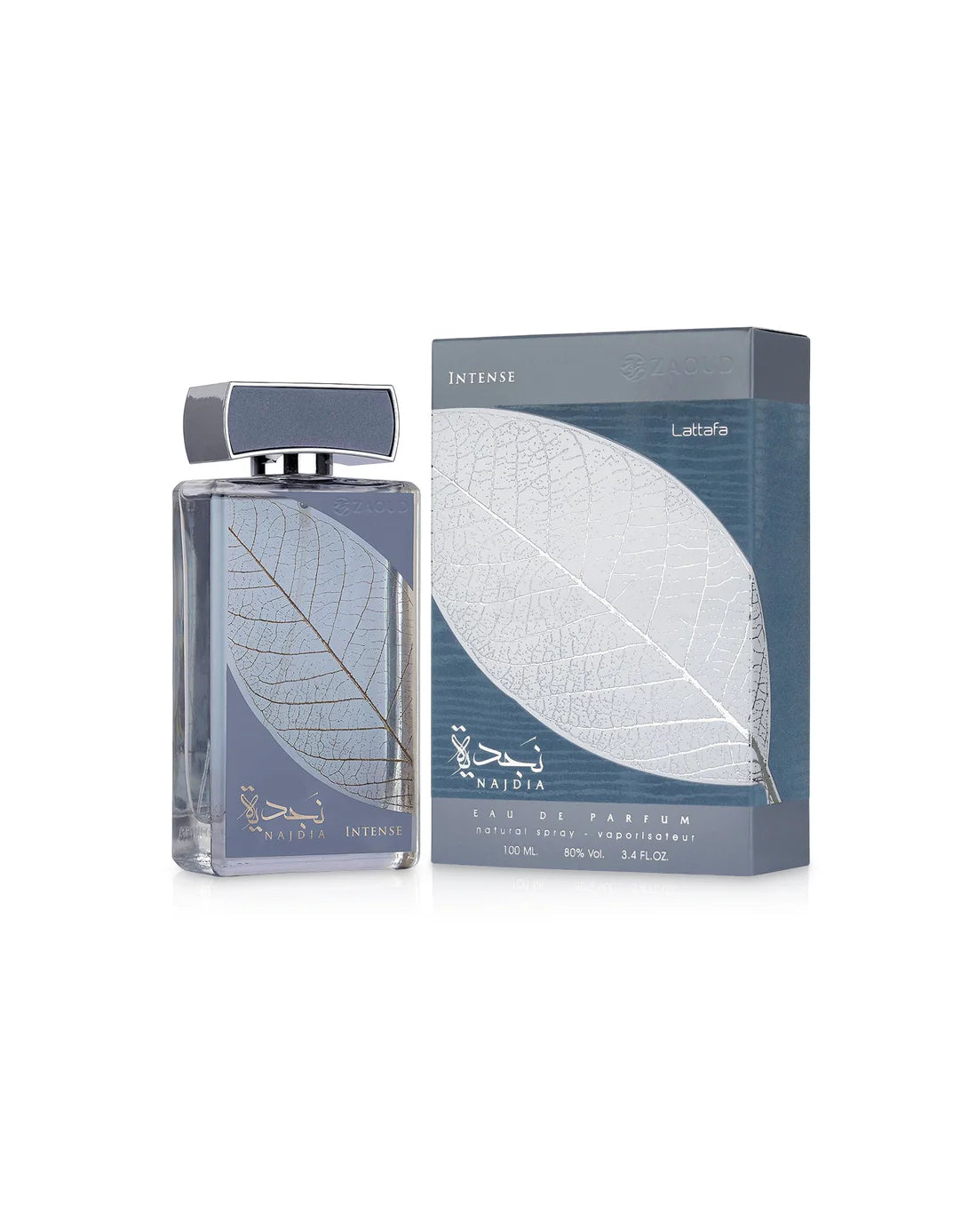 Perfume NADJIA INTENSE Lattafa - Homem 100ml