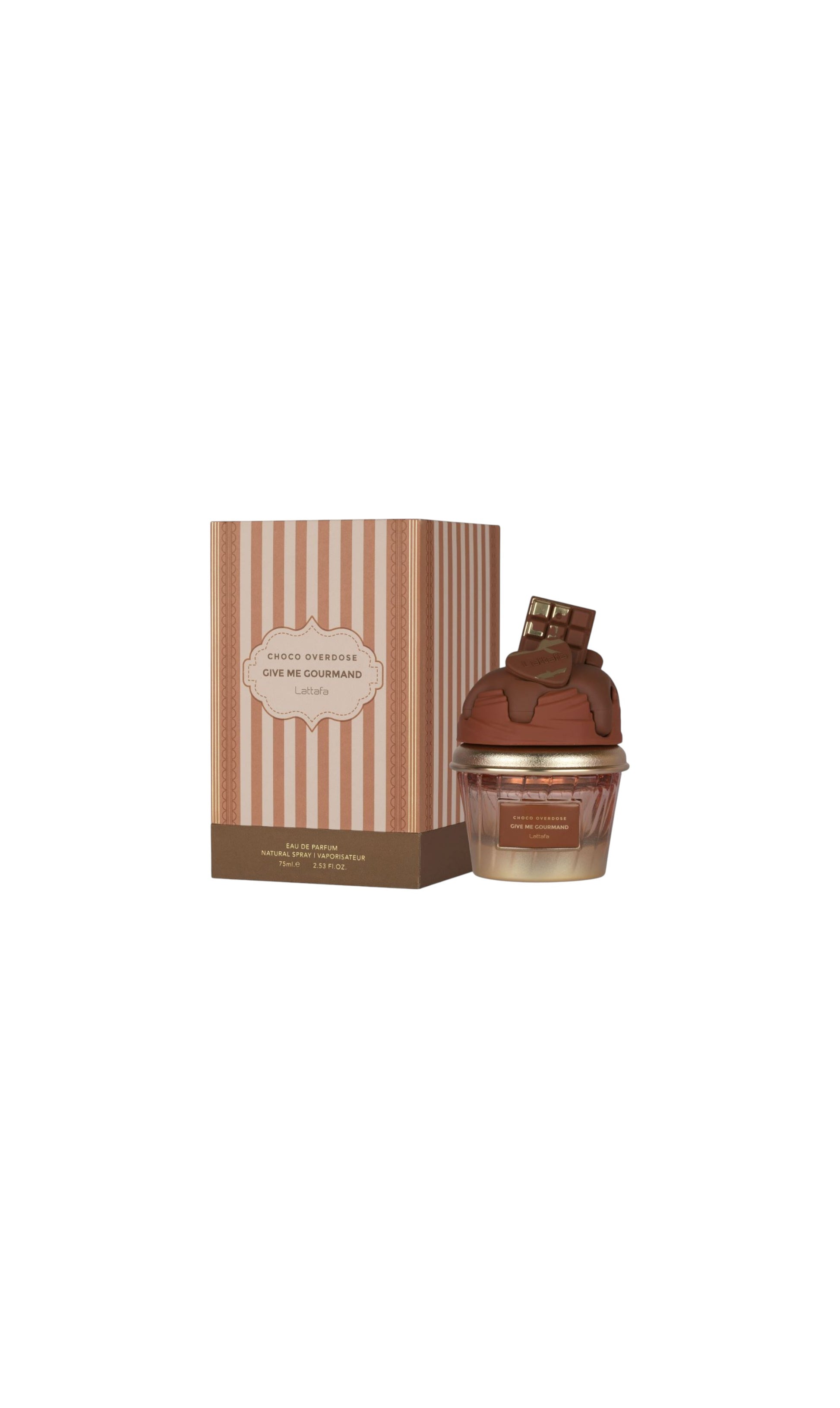 Perfume CHOCO OVERDOSE by Lattafa - Feminino 75ml