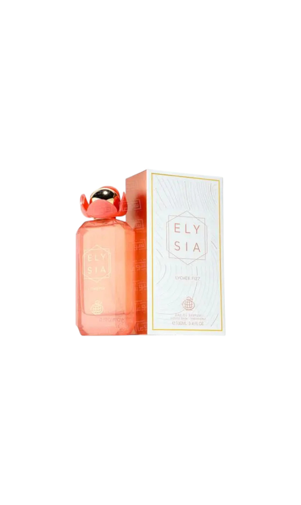 Perfume ELYSIA LYCHEE FIZZ by Fragrance World - Feminino 100ml