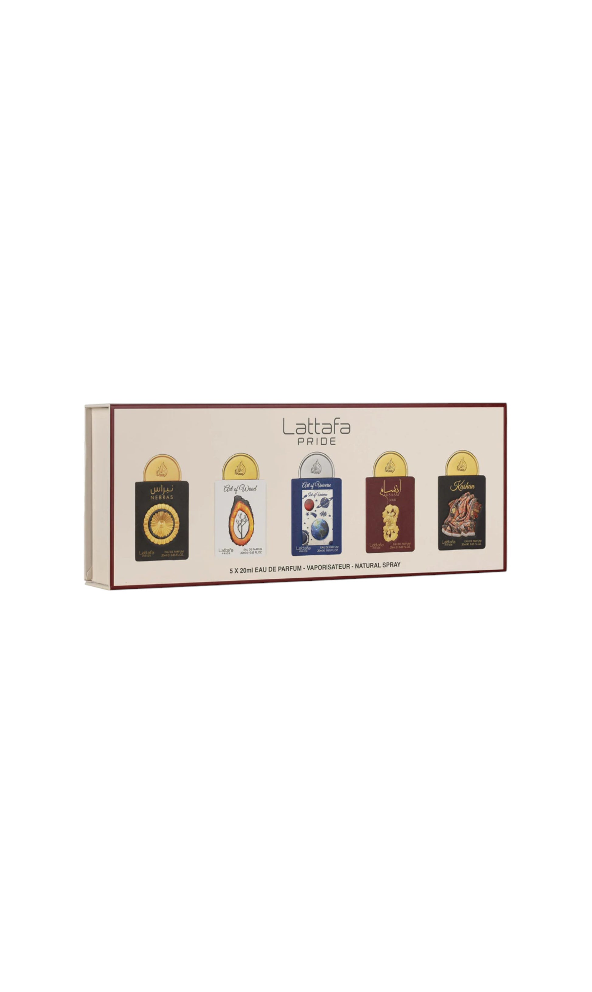 Conjunto 5X20 ml - Lattafa Pride Giftset Collection No.3 by Lattafa
