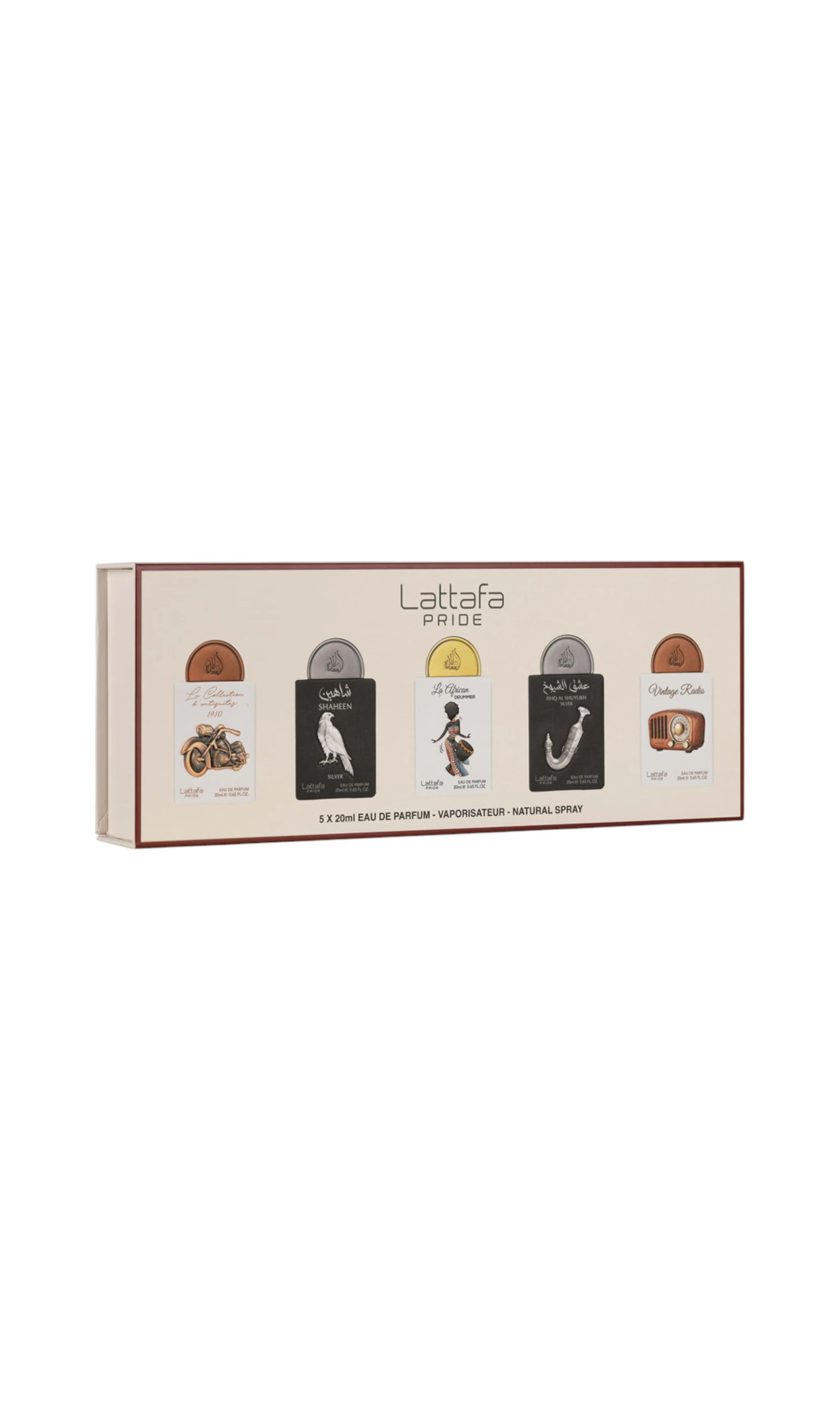 Conjunto 5X20 ml - Lattafa Pride Giftset Collection No.5 by Lattafa