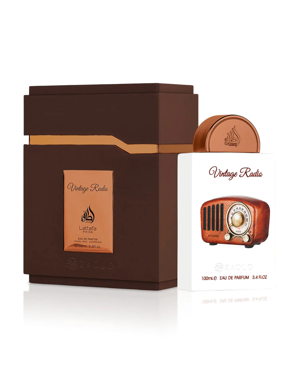 Perfume VINTAGE RADIO Lattafa - Unissexo 100ml