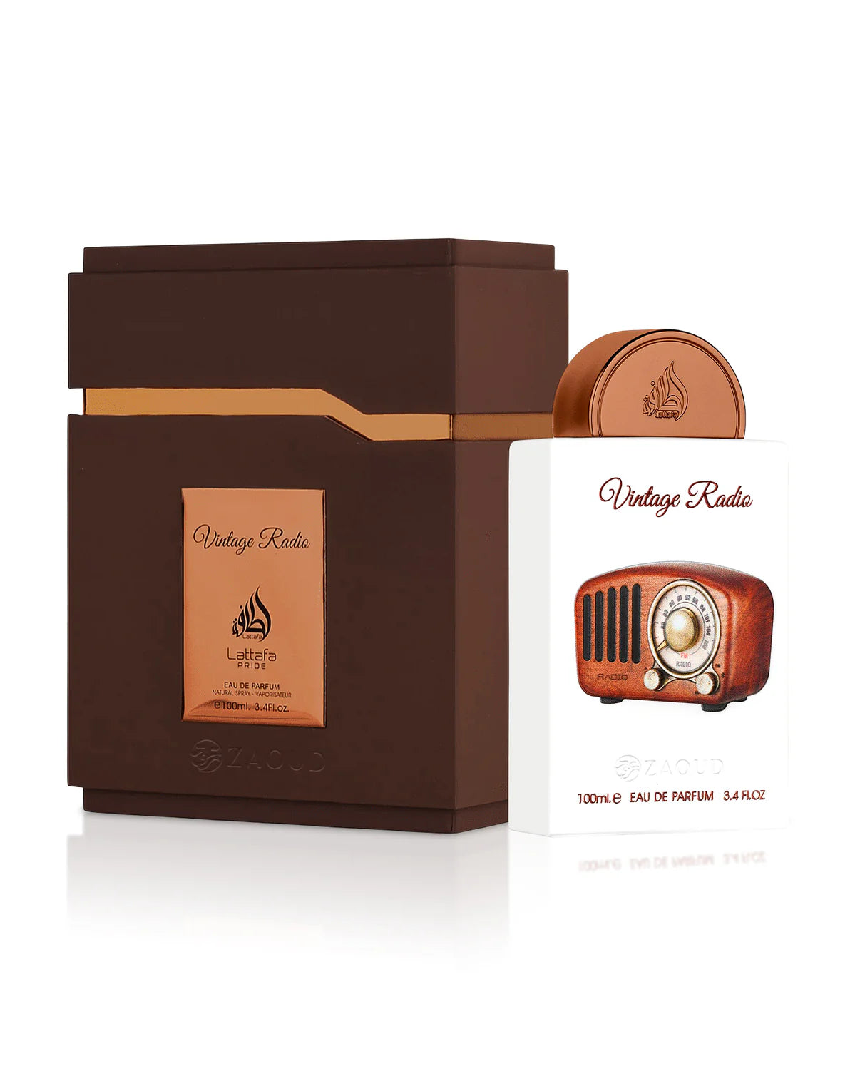 Perfume VINTAGE RADIO Lattafa - Unissexo 100ml